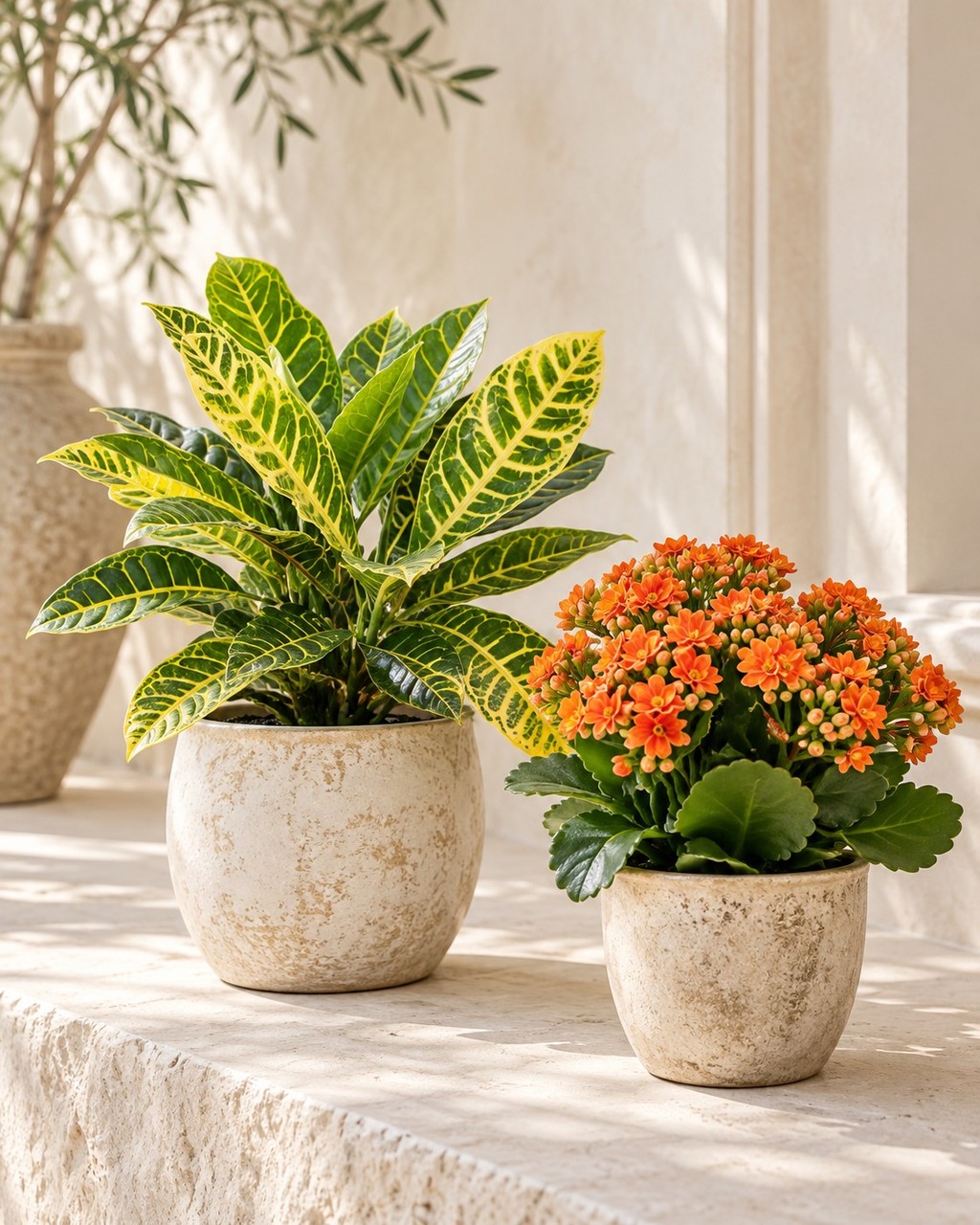 Green & Blooming Plants